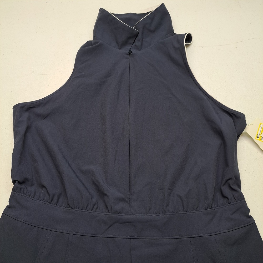 All in Motion Womens Romper XL Navy NWT Quarter-Zip UPF 50+ Sleeveless 1980-320